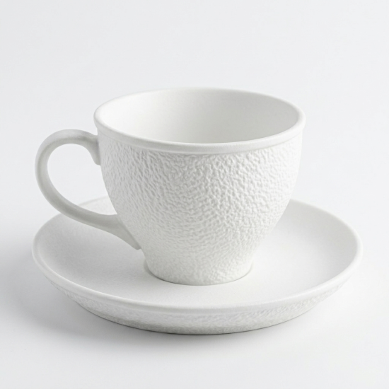 Tea Cup and Saucer Set - 12 Pcs